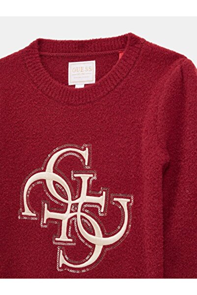 Guess Πλεκτό φόρεμα για κορίτσια σε γραμμή Α