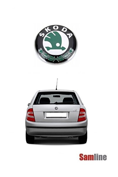 Samline Amblem Arka Bagaj Logosu Skoda Fabıa MK1 Hatchback (2001-2007) Skoda ...