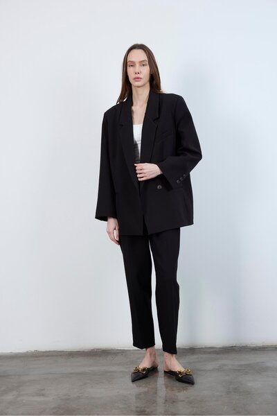 Ecenin Favorileri Pensli Women's Carrot Pants
