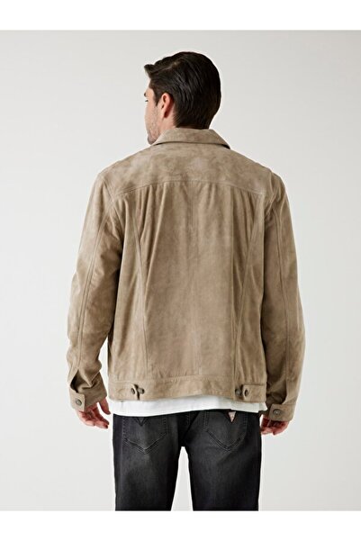 Guess Goat Men's Leather Jacket
