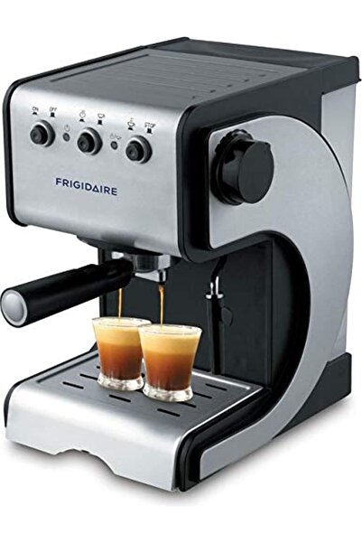 Frigidaire FD7189 Espresso And Cappuccino Maker With Stainless Steel Decoration Panel, 220 To 240-Vo