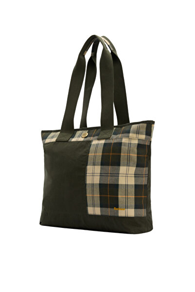 Barbour Mya Patchwork Kol Çantası SG71 Sage-Ancient