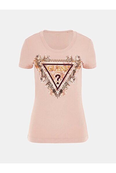 Guess Triangle Women's Slim Fit T-Shirt