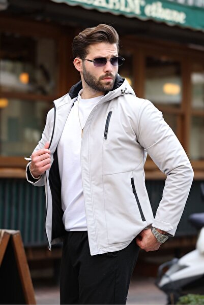 Cousens Water and Wind Resistant Softshell Men's Coat with Fur Inside