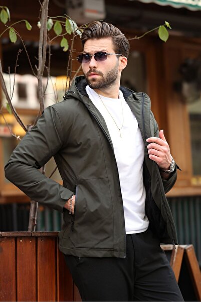 Cousens Water and Wind Resistant Softshell Men's Coat with Fur Inside