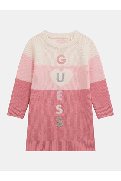 Guess Πλεκτό φόρεμα για κορίτσια από νήματα