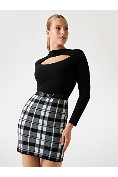 Guess Coraline Kadın Yün Karışımlı Triko Elbise