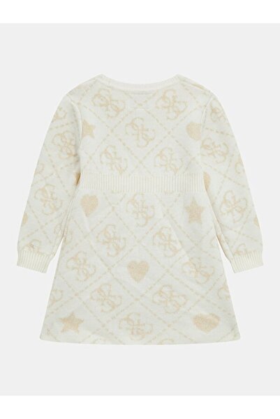 Guess Φόρεμα πλεκτό από μαλλί σε γραμμή Α για κορίτσια