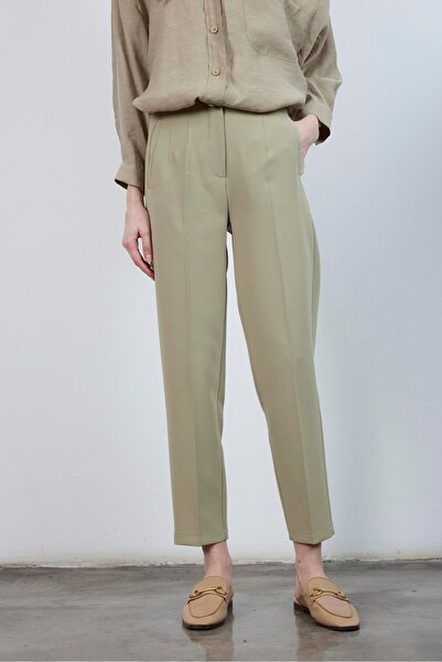 Ecenin Favorileri Pensli Women's Carrot Pants