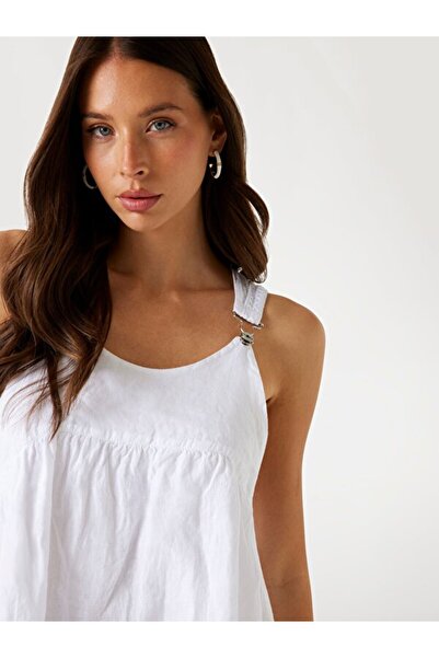 Guess Camille Kadın Keten Tulum