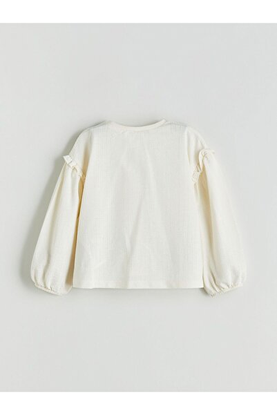 LC Waikiki Crew Neck Baby Girl T-Shirt and Pants 2-Piece Set