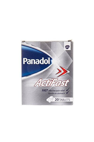 Panadol Actifast Tablets for Fast Pain Relief From Headaches 20pcs