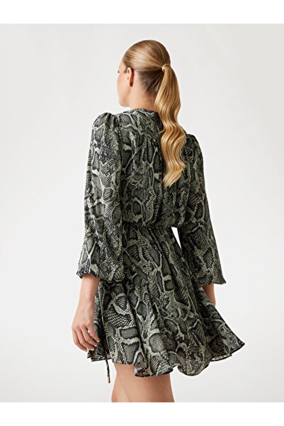 Guess Wanda Kadın Çok Renkli Elbise W5BK51WGLA2-P1UK