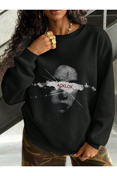 Revasser Unisex Γυναικεία/Ανδρικά Φούτερ με λεπτομέρειες AOKLOK με ιδιαίτερη ...