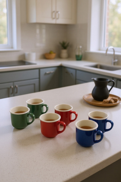 Bambum Barina 6 kişilik Kahve Fincan Takımı