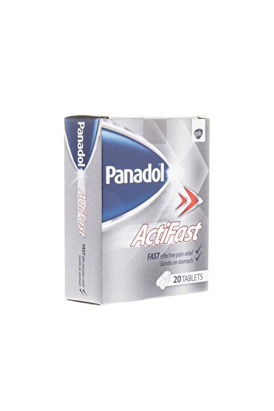 Panadol Actifast Tablets for Fast Pain Relief From Headaches 20pcs