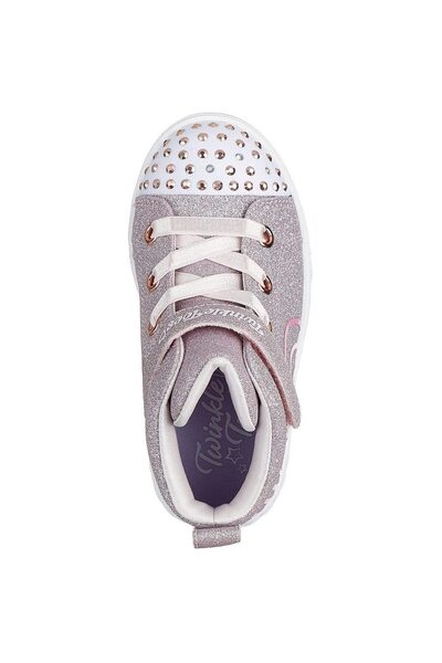 SKECHERS Tenisky Heart Steps - Heart Glow, fialové, dětské