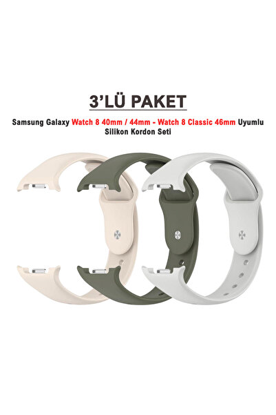 Dexmon Samsung Galaxy Watch 8 40mm - Watch 8 44mm – Watch 8 Classic 46mm Uyum...