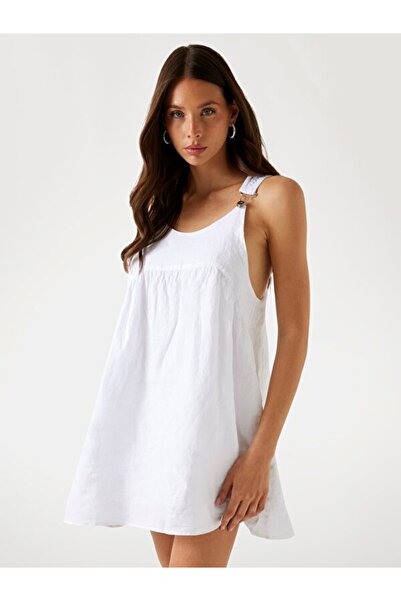 Guess Camille Kadın Keten Tulum