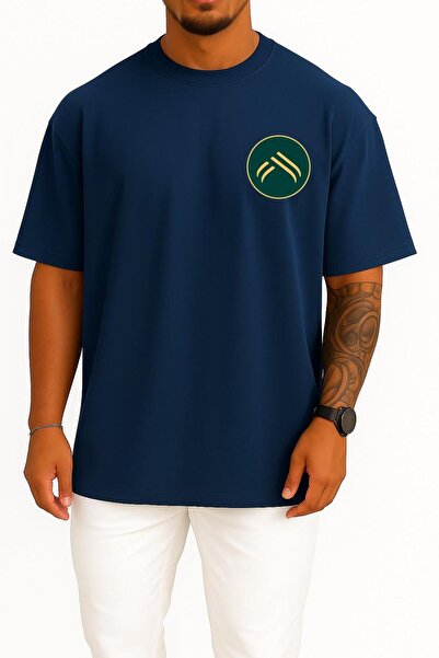 Bahriyeli Collection Oversize Saudi Arabia National Football Team Pocket Design Unisex T-Shirt