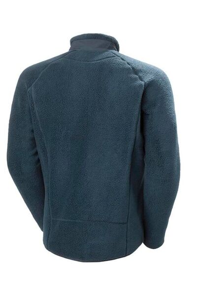 Helly Hansen Panorama Pile Block Jacket Men's Navy Blue Fleece Hha.49460.Hha.598