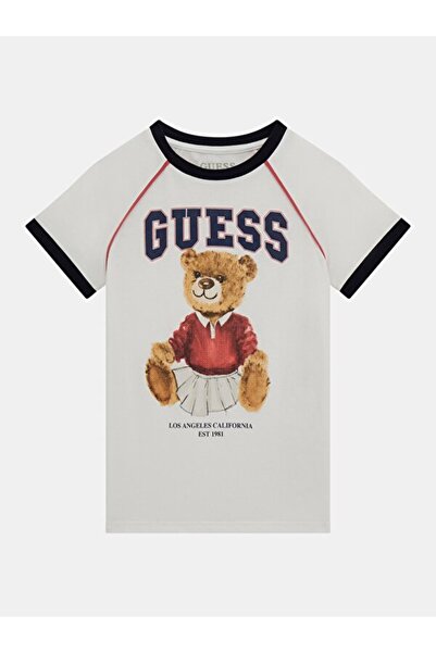 Guess Κοριτσίστικο μπλουζάκι J5YI21K8HM4 Λευκό