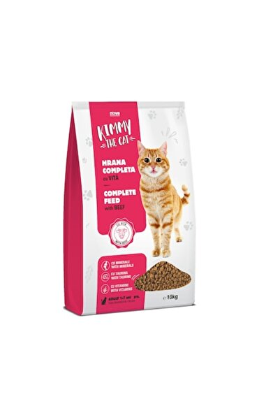 KIMMY Dry cat food, Kimmy, with beef, 10 kg