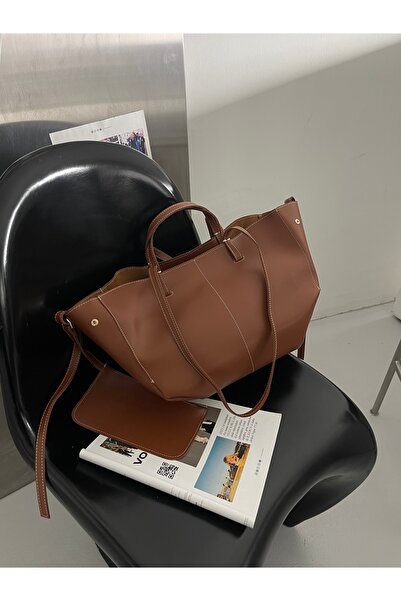 ALTUDA Γυναικεία τσάντα ώμου με φερμουάρ και λεπτομέρεια πορτοφολιού Big Dota