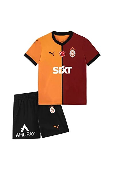 Puma Galatasaray 2024/2025 Çocuk İç Saha Parçalı Forma Set 77966801
