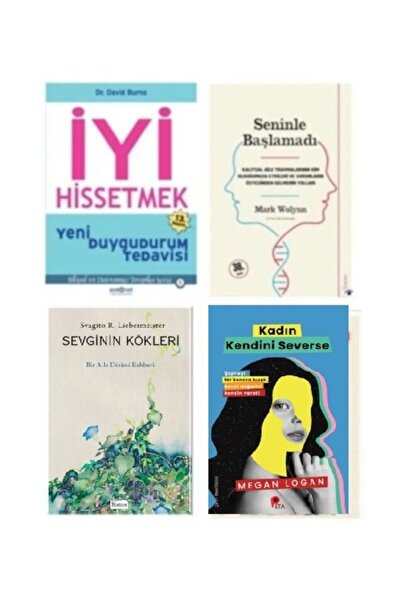 Psikonet Yayınları Set Iyi Hissetmek - Seninle Başlamadı - Sevginin Kökleri -...
