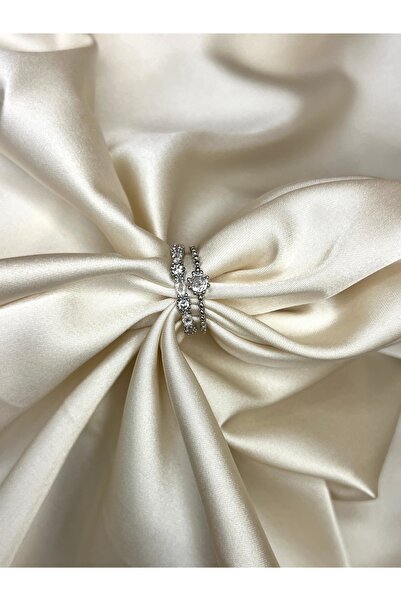 Roha خاتم لوناريس الفضي الفولاذي