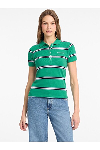 Guess Jeans Women's Slim Fit Polo T-Shirt
