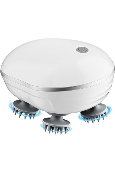 Hope جهاز تدليك فروة الرأس الكهربائي، جهاز تدليك فروة الرأس لتخفيف التوتر والاسترخاء، جهاز تدليك فروة الرأس المصنوع من السيليكون