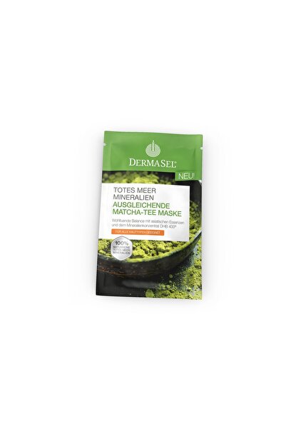 Dermasel Masca pentru fata reechilibranta cu ceai Matcha, Dermasel, 12 ml