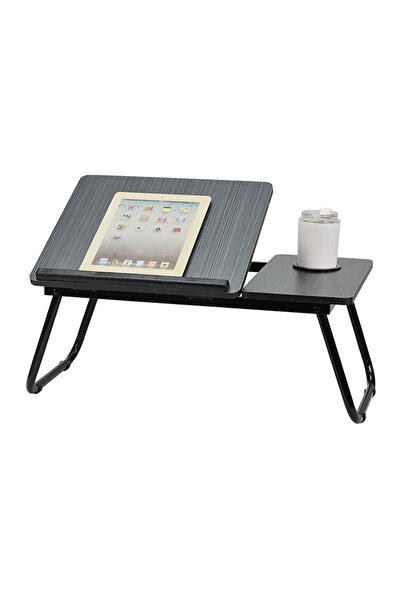 Lawazim Folding Laptop Table 55x32x25cm - Adjustable Bed Tray Desk with Tilt ...