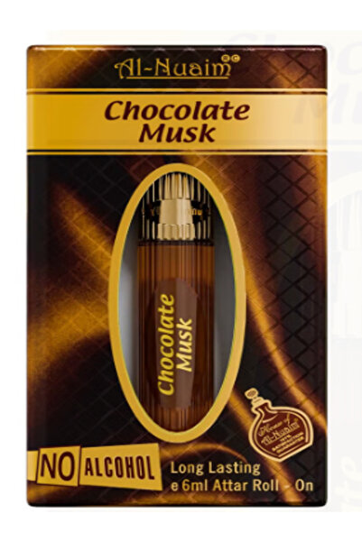 Al Nuaim Al-Nuaim Chocolate Musk Alcohol Free Attar Roll On for Men & Women - 6ml |