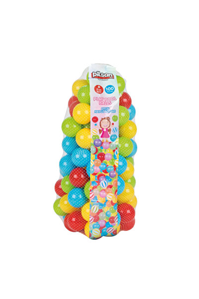 PİLSAN Set 100 Bile Pentru Spatii de Joaca si Piscine 6cm