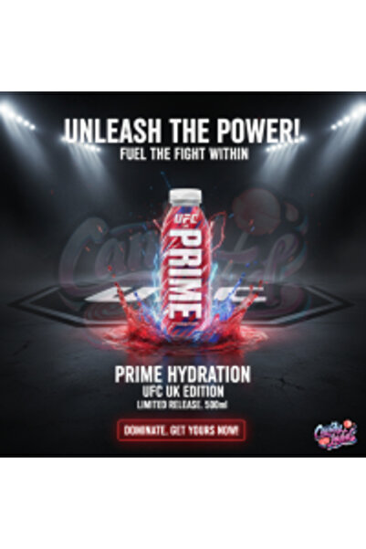 Prime Hydration Sports Drink UFC NEW UK 500ml
