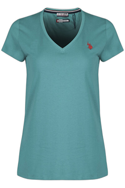 U.S. Polo Assn. Tricou damă U.S. Polo Assn. Leja verde, mărimea XS