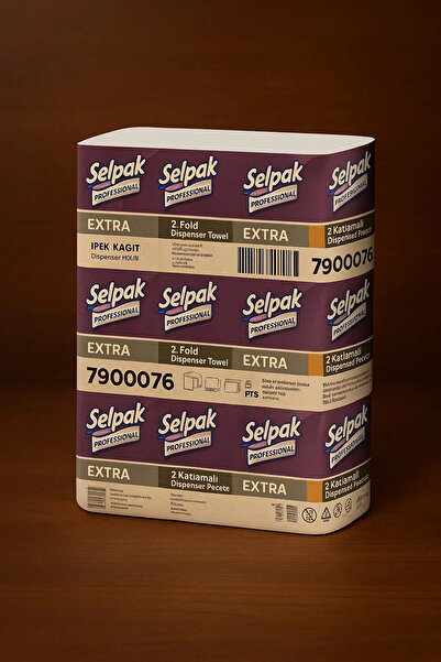 Selpak Professional Extra Z Katlı Dispenser Havlu 200’lü 3 Paket - | 200x3