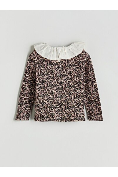 LC Waikiki LCW Kids Çiçek Desenli Kız Çocuk Bluz