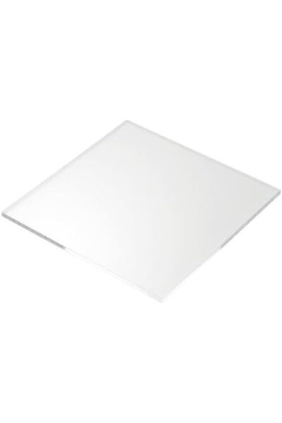 Slasa Transparent Acrylic Sheet 3mm A6 - Plastic Sheet with A5 Frame Size
