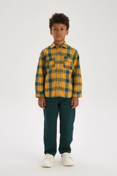 Beverly Hills Polo Club BG Store Erkek Çocuk Desenli Gömlek