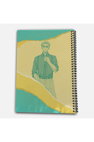 Define Moyas Jujutsu Kaisen Nanami Kento Unlined A4 School Notebook 72 Sheets Model 2