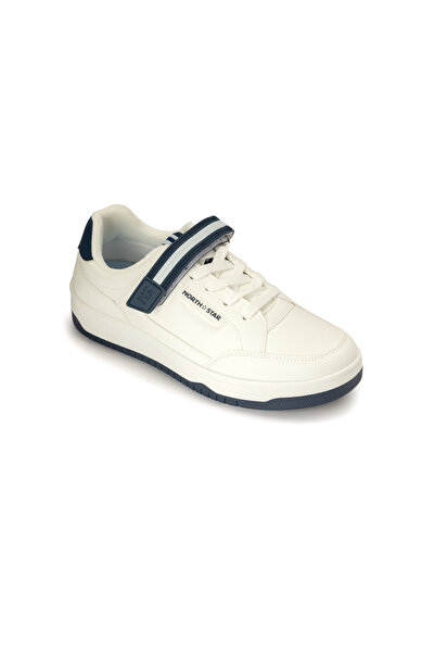 BATA Two-Tone Lace-Up Sneakers
