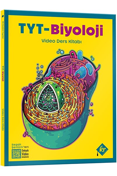 KR Akademi Yayınları Segah Hoca TYT Biyoloji Video Ders Kitabı