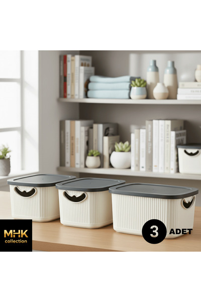 MHK Collection Set of 3 Storage Containers