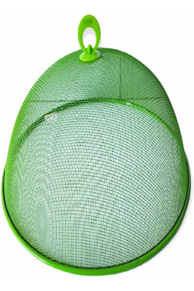 Ebreez غطاء طعام بلاستيكي LTR BOU-16BS023، 35 سم، واقي طاولة وفاكهة أخضر