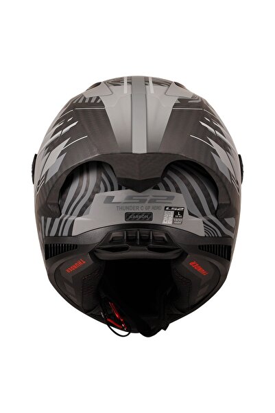 LS2 THUNDER KARBON GP AERO POLAR SİYAH KASK