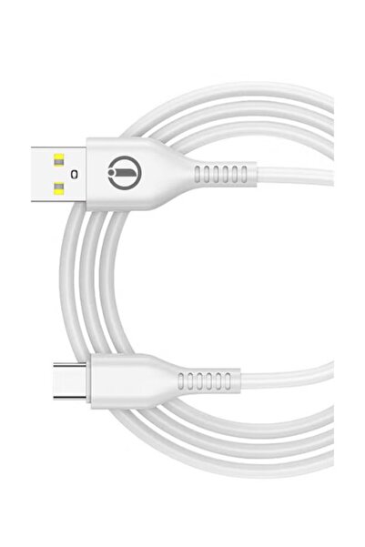 Innovation كابل بيانات شحن سريع من USB إلى TYPE-C بطول 1000 مم، أبيض